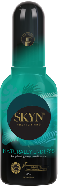 Naturally Endless 80ml – Water Based Lubricant Gel with Naturally Derived Ingredients One Size > Lube > Water Based