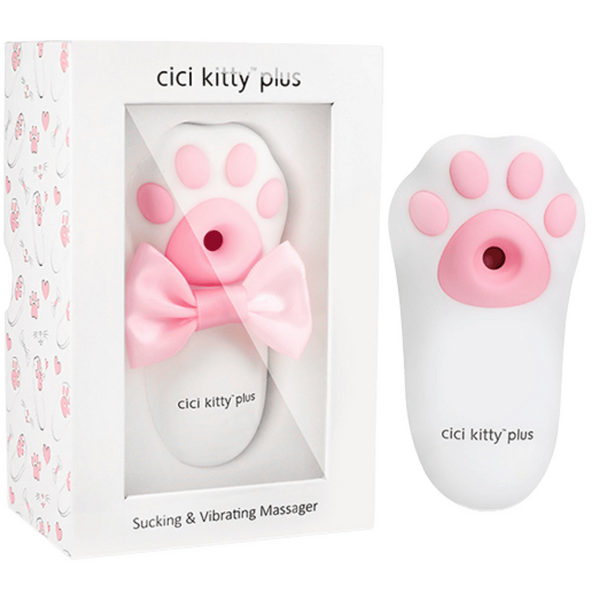 Cici Kitty Plus - Liquid Silicone Suction And Vibration Massager Default Title > Sex Toys For Ladies > Air Pulsation