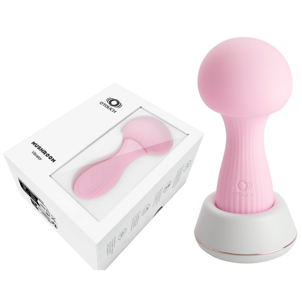 Vigour Mushroom - Rechargeable Liquid Silicone Vibrator Pink > Sex Toys For Ladies > Clitoral Vibrators and Stimulators