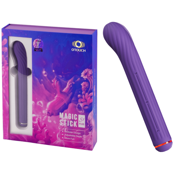Magic Stick S1 Plus Rechargeable Wireless Rabbit Vibrator Purple > Vibrators > Ladies > Rabbit