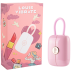 Louis Waterproof Suction & Vibration Massager - IpX-6 Rated Pink > Sex Toys For Ladies > Air Pulsation