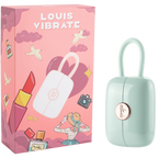 Louis IPX-6 Waterproof Suction And Vibration Massager Teal > Sex Toys For Ladies > Air Pulsation