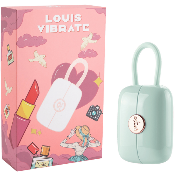 Louis IPX-6 Waterproof Suction And Vibration Massager Teal > Sex Toys For Ladies > Air Pulsation