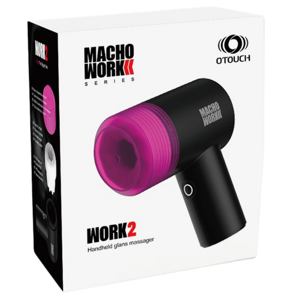 Macho Work 2 – Air Suction Tapping 10 Vibration Modes Glans Massager Default Title > Sex Toys For Men > Masturbators > Vibrating