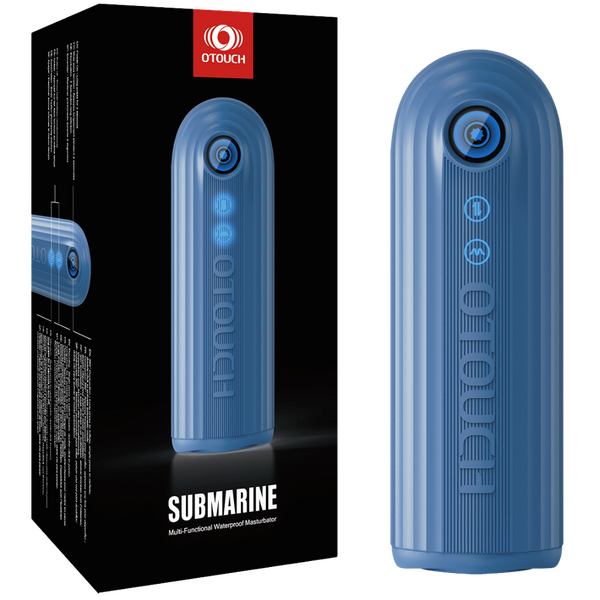 Submarine Submersible Thrusting Contracting Vibrating Male Masturbator – Luxury Male Masturbator > Sex Toys For Men > Masturbators Premium