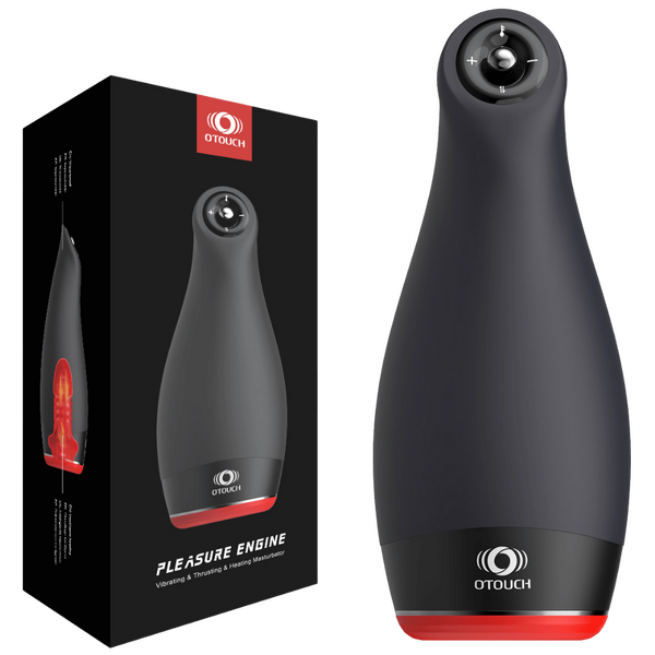 Pleasure Engine – Heated Automatic Vibrating Masturbator