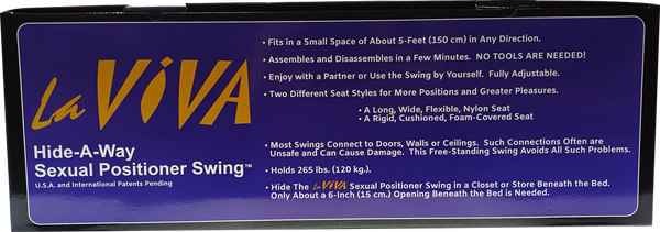 LaViva Hide-A-Way – Free Standing Sexual Positioner Swing > Sex Toys > Swings & Slings