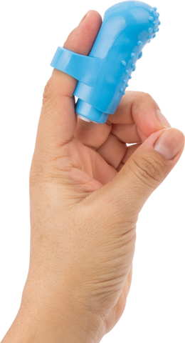 Charged Fing O Rechargeable Mini Finger Vibrator with Vooom Technology Silicone and ABS > Vibrators > Finger Vibrators