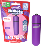 Screaming O Bullets 4B Low Pitch Bass – Compact Silky Vibrator with Powerful Motor and Long-Lasting Batteries Grape > Vibrators > Mini Vibrators