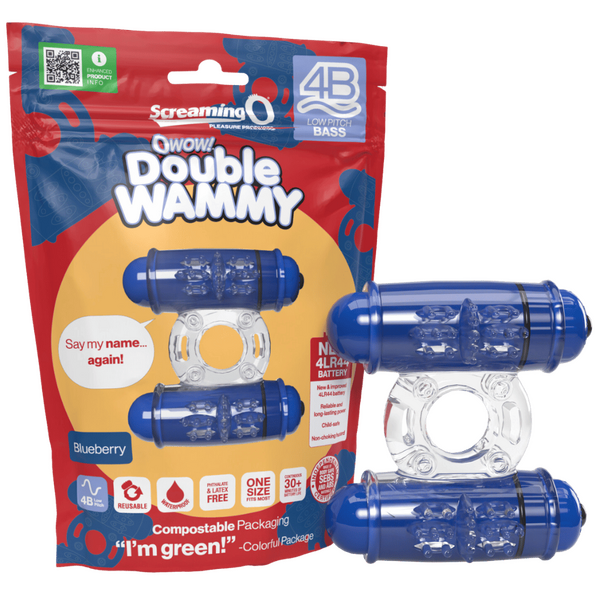 Double Wammy 4B Low Pitch Bass Blueberry > Sex Toys > Couples Toys