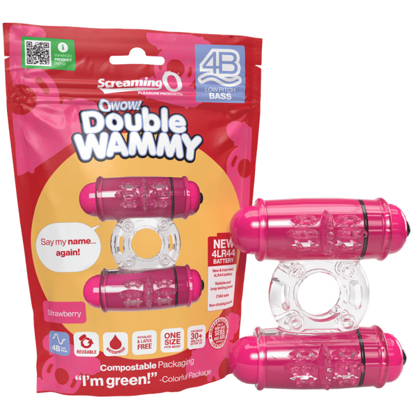 Double Wammy 4B Low Pitch Bass Strawberry > Sex Toys > Couples Toys