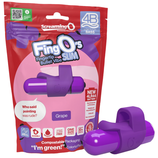 Ohare XL 4B – Deep-Rumbling Bass Vibrator with Stretchy Ring > Vibrators > Finger Vibrators