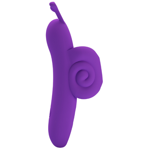 Rechargeable Snail – Ergonomic Silicone Finger Vibrator with 10 Vibration Modes > Vibrators > Finger Vibrators