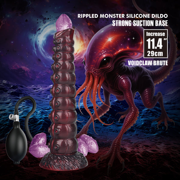 Voidclaw Brute - Textured Silicone 11.4 Inch Dildo > Dildos > Large Dildos