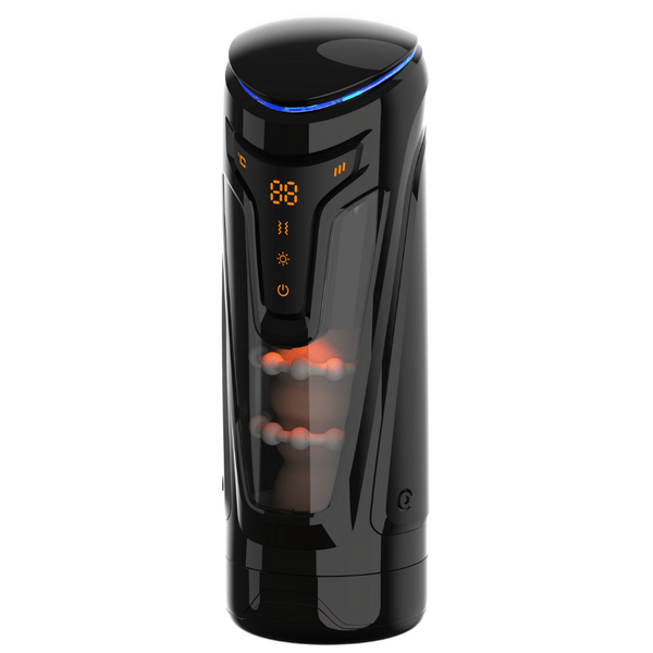 Warrior Heartbeat Nexus Ecstasy – Heated Thrusting Male Masturbator with Vibrations > Sex Toys For Men > Masturbators > Vibrating