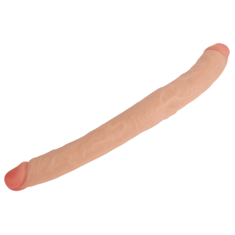 Double Trouble – Realistic Feel Dual Dildo for Anal and Vaginal Use > Dildos > Double Dildos