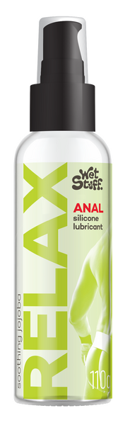 Wet Stuff Relax Anal Silicone Lubricant Pump 110g – Silicone Lubricant Default Title > Lube > Anal