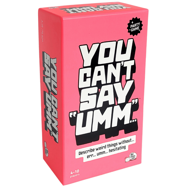 You Can't Say Umm – Party Board Game for 4-10 Players One Size > Novelties > Card Games
