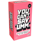 You Can't Say Umm Party Board Game – Team-Based Game for 4 to 10 Players One Size > Novelties > Card Games