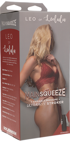Main Squeeze Leo of Leolulu Ultraskyn Stroker Pussy with Variable Pressure and Hard Outer Case Default Title > Sex Toys For Men > Masturbators > Pornstar