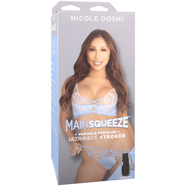 Nicole Doshi Main Squeeze Ultraskyn – Lifelike Textured Hard-Case Male Masturbator > Sex Toys For Men > Masturbators > Pornstar
