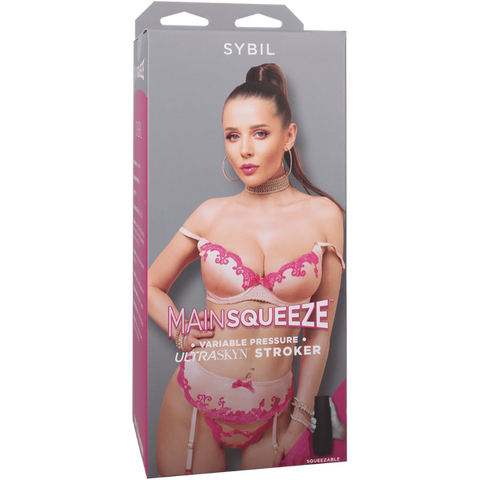 Sybil Main Squeeze Ultraskyn – Handcrafted Variable Pressure Male Masturbator > Sex Toys For Men > Masturbators > Pornstar