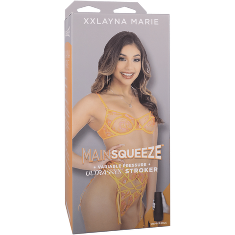 Xxlayna Marie Main Squeeze Ultraskyn – Handcrafted Variable Pressure Stroker > Sex Toys For Men > Masturbators > Pornstar
