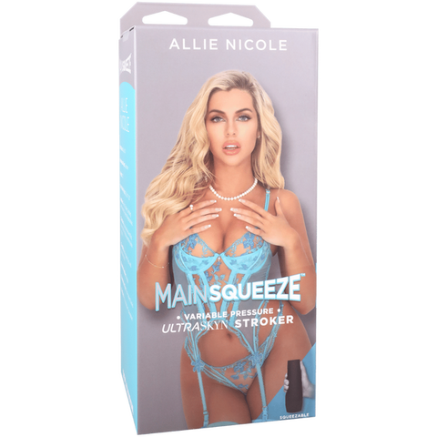 Allie Nicole Main Squeeze Ultraskyn – Variable Pressure Handheld Stroker Flesh > Sex Toys For Men > Masturbators > Pornstar