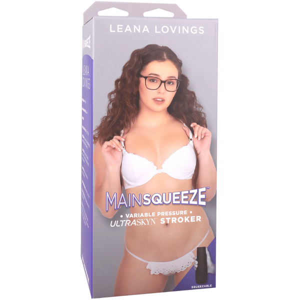 Main Squeeze Leana Lovings ULTRASKYN – Lifelike Variable Pressure Stroker Default Title > Sex Toys For Men > Masturbators > Pornstar