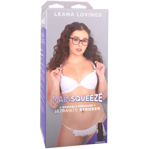 Main Squeeze Leana Lovings ULTRASKYN – Lifelike Variable Pressure Stroker Default Title > Sex Toys For Men > Masturbators > Pornstar