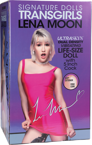 Signature Dolls Lena Moon – Handcrafted Life-Size Transgirl Replica Doll with Dual-Density Cock (27.75 in) Default Title > Sex Toys > Sex Dolls > Premium