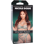 Nicole Doshi Signature Stroker – Handcrafted Ultraskyn Tight Textured Stroker Tan > Sex Toys For Men > Masturbators > Pornstar