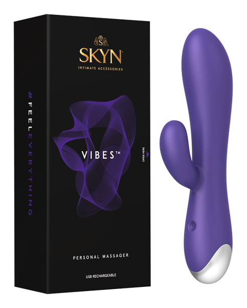 SKYN Vibes – USB Rechargeable Personal Massager One Size > Vibrators > Ladies > Rabbit