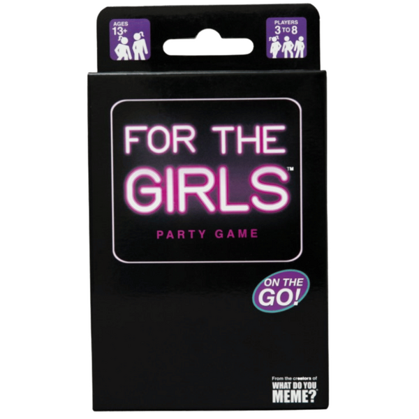 For The Girls Travel Edition Card Game – Party Game for 3-8 Players Ages 13+ One Size > Novelties > Card Games