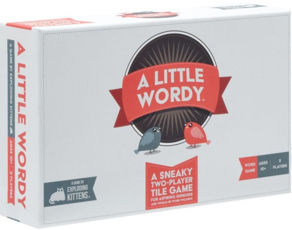 A Little Wordy Tile-Unscrambling Word Game – Two Player Board Game One Size > Novelties > Card Games