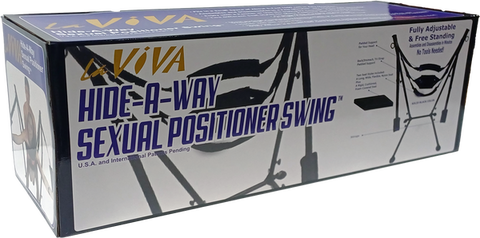 LaViva Hide-A-Way – Free Standing Sexual Positioner Swing Black > Sex Toys > Swings & Slings