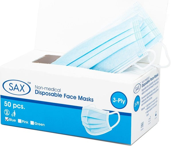 Disposable Face Mask Pack of 50 – Face Mask Pink > Bondage Gear > Medical Instruments