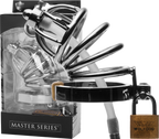 Stainless Steel Chastity Cage With Removable Silicone Urethral Plug – Penis Plug One Size > Bondage Gear > Male Chastity