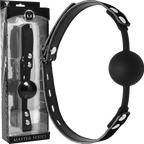 Premium Hush Locking Silicone Ball Gag – Comfort Silicone Ball Gag Black > Bondage Gear > Gags and Bits