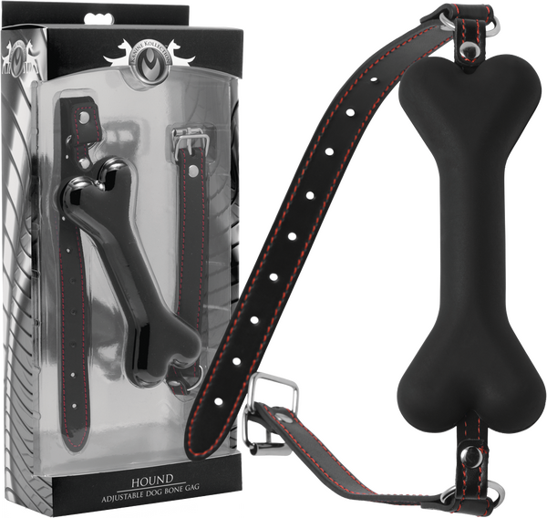 Hound Adjustable Dog Bone Gag – Silicone Bit Gag One Size > Bondage Gear > Gags and Bits