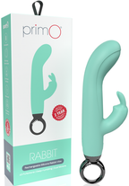 Screaming O PrimO Rabbit – 4.5 Inch Silicone Rabbit Vibrator with 5+5 Motor Settings Kiwi Mint > Vibrators > Ladies > Rabbit