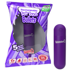 Rechargeable Soft Touch Bullet Vibrator – Waterproof 5-Speed Bullet Vibrator Purple > Vibrators > Mini Vibrators