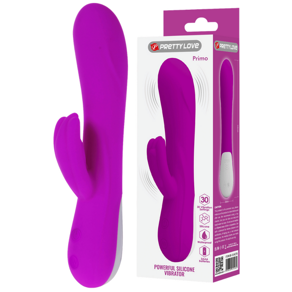 Primo 7 Inch Powerful Silicone Vibrator Deep Rumbly Motor Purple One Size > Vibrators > Ladies > Rabbit
