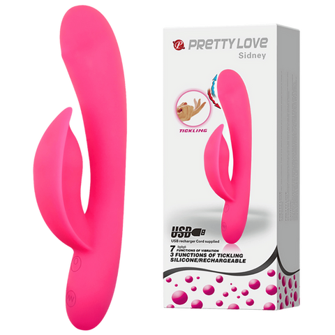 Sidney Silicone Rechargeable Vibrator One Size > Vibrators > Ladies > Rabbit