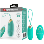 Rechargeable Julia – Multi-Speed Remote-Controlled Egg Vibrator with 12 Vibration Settings Seafoam > Sex Toys For Ladies > Vibrating Eggs