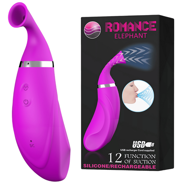 Rechargeable Romance Elephant – Rechargeable Vibrator One Size > Vibrators > Ladies > Clitoral Vibrators and Stimulators