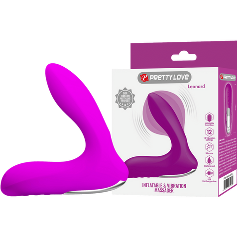 Leonard Inflatable Massager – 12 Mode Inflatable Prostate Massager One Size > Anal Range > Tunnel and Stretchers