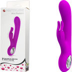 Rechargeable Hot Rabbit – Waterproof Silicone 7 Function Rechargeable Vibrator One Size > Vibrators > Ladies > Rabbit
