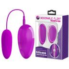 Silicone Naughty Egg – Remote-Controlled Wired Vibrating Egg One Size > Sex Toys For Ladies > Vibrating Eggs