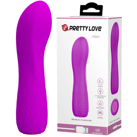 Alice Rechargeable Medical-Grade Silicone Vibrator with 12 Functions and Ergonomic Design One Size > Vibrators > Standard Vibrators